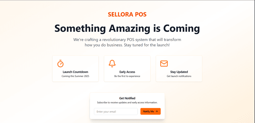 Sellora POS System